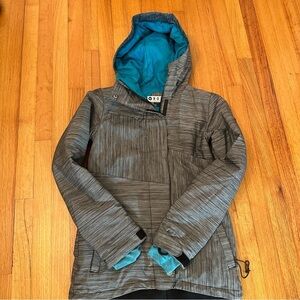 Roxy woman’s Snowboard insulated Jacket size S